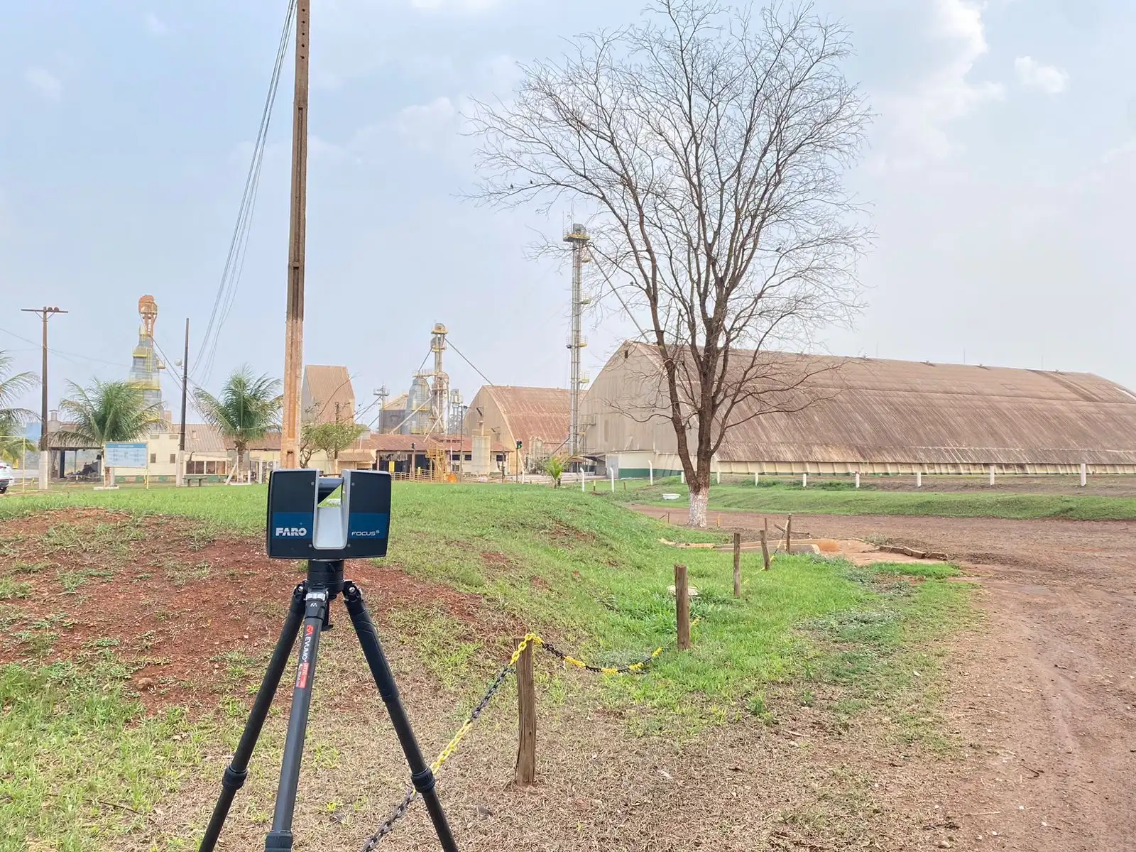 Laser scanner 3d topografia