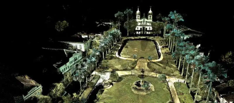 Laser scanner patrimônio