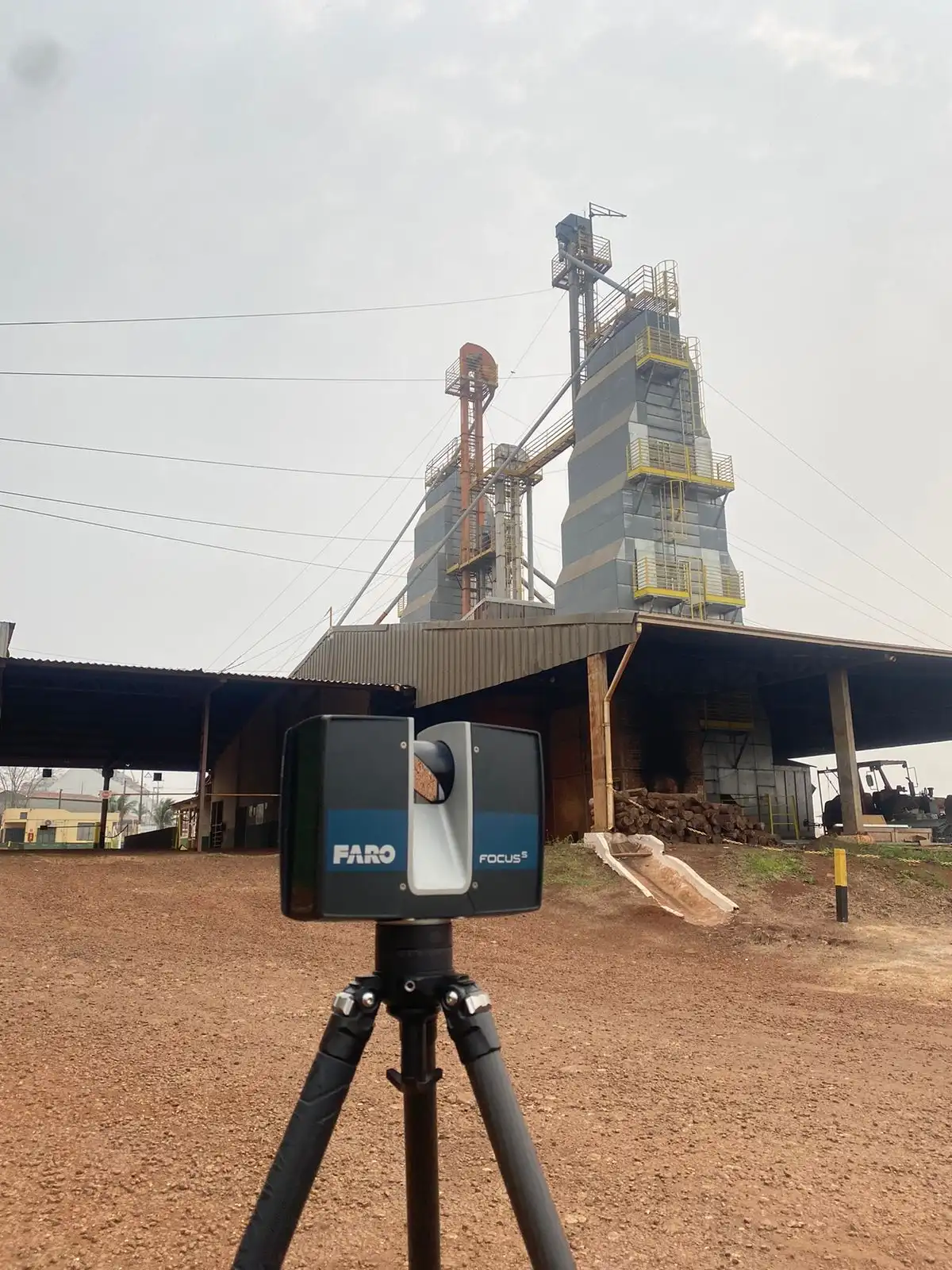 Levantamento de plantas industriais